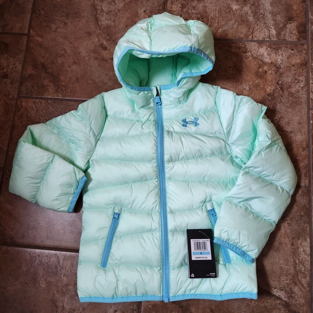 Under Armour Hooded Coldgear Insulated Jacket Girls 5